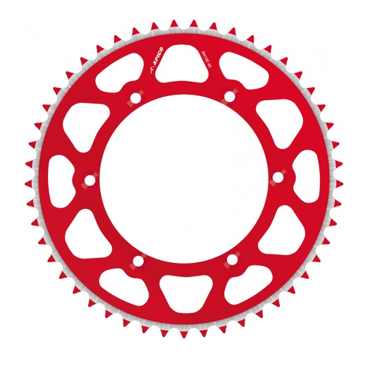 SPROCKET REAR EVOLITE HONDA CR/CRF 125/250/450 >26 51T RED